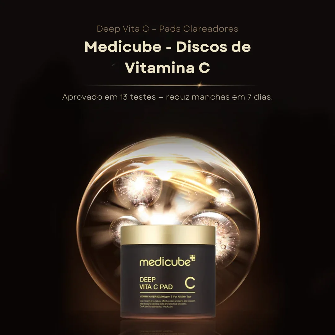 Discos Iluminadores com Vitamina C