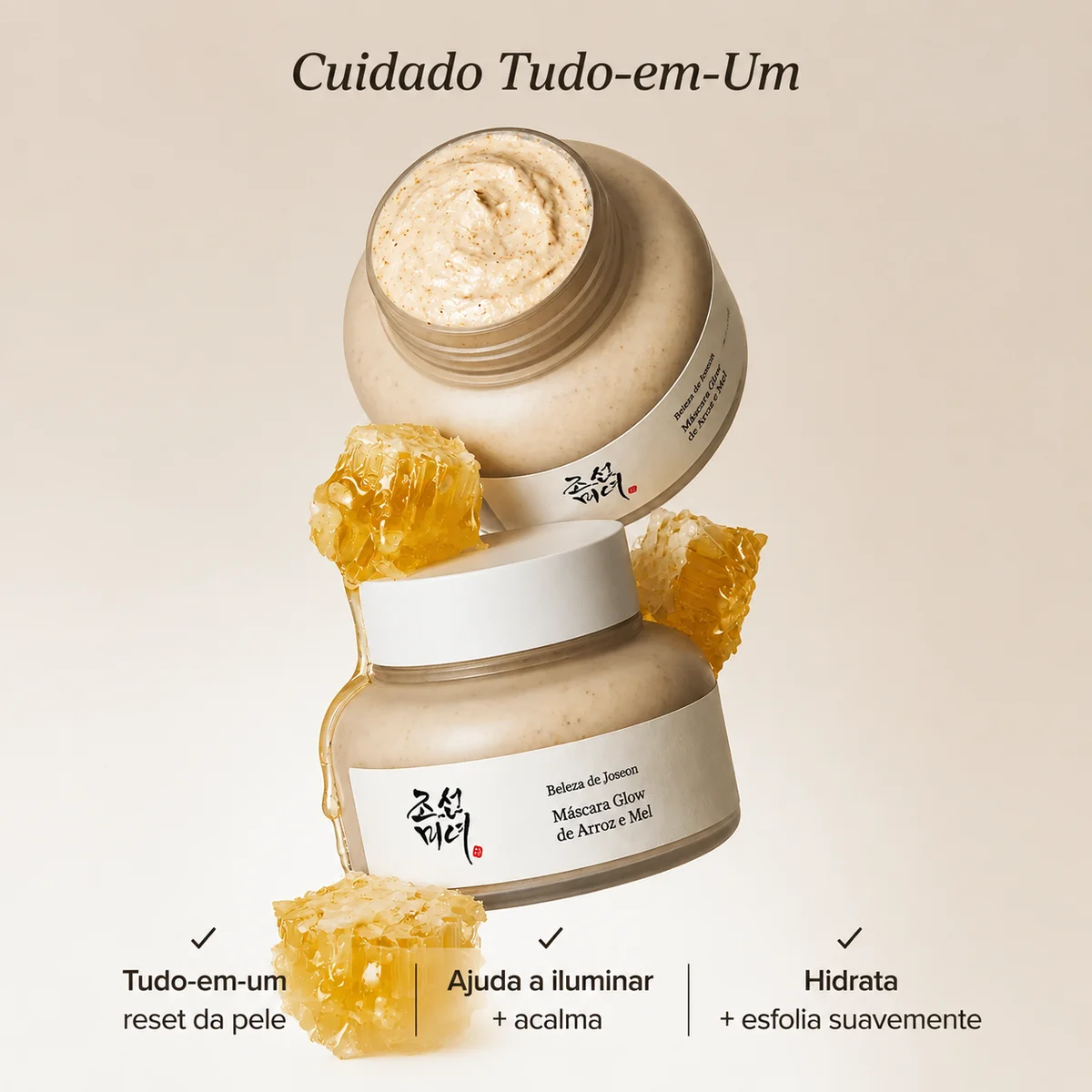 Beauty of Joseon Rice + Honey - Máscara Facial Iluminadora
