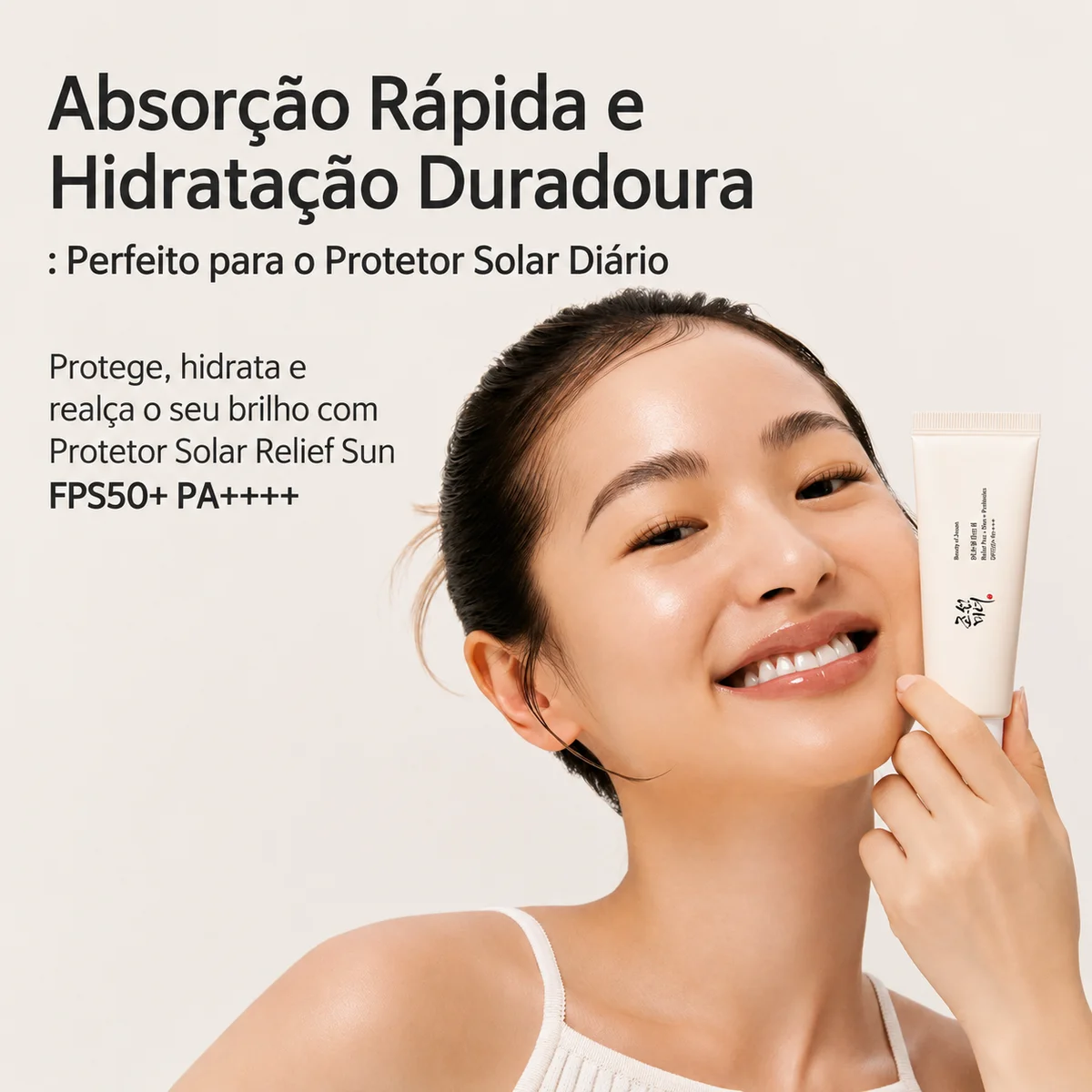 Beauty of Joseon Rice + Probiotics - Protetor Solar Facial FPS50+ PA++++