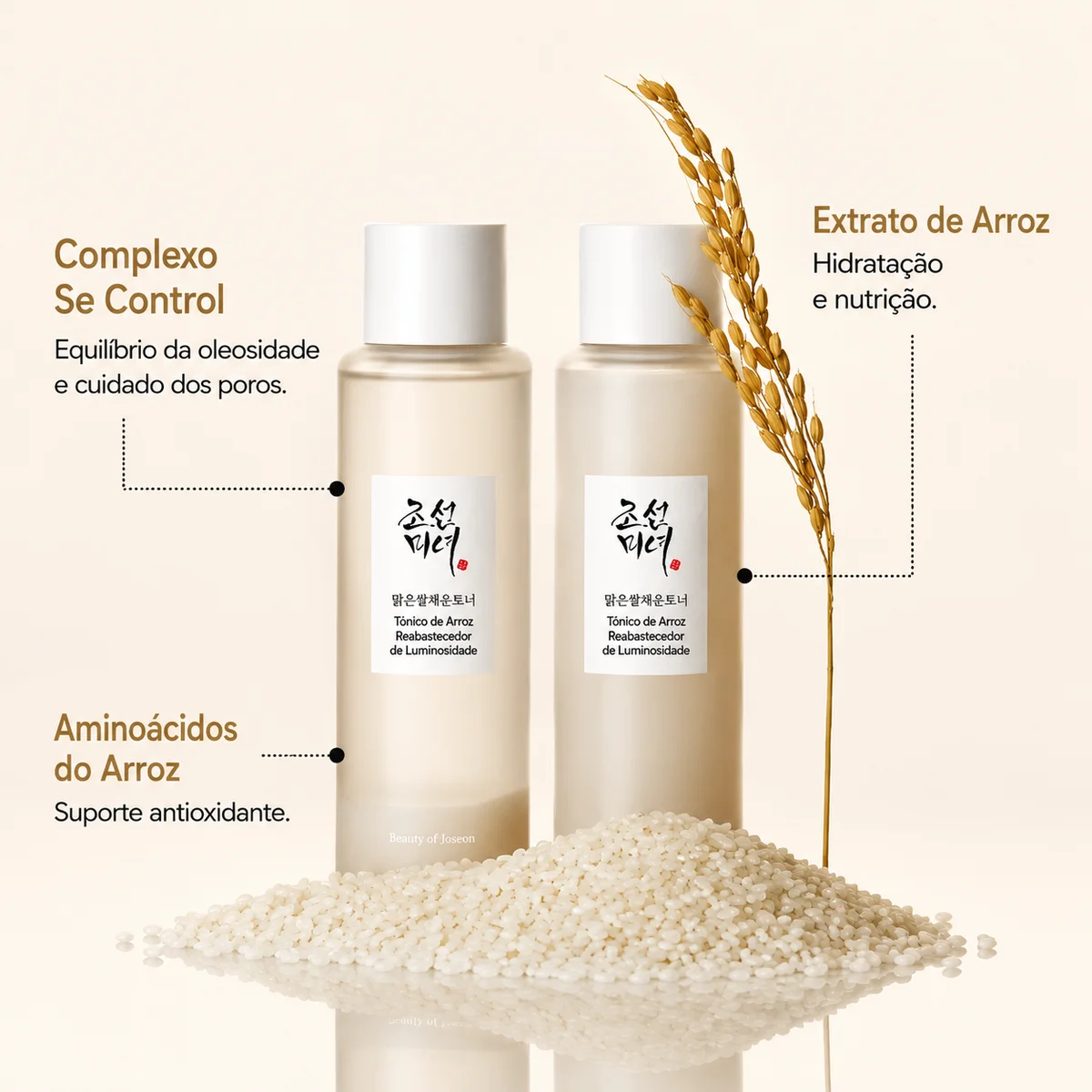 Beauty of Joseon Rice Milk - Tônico Hidratante Iluminador